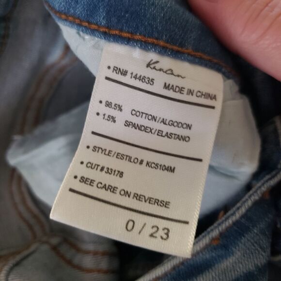 KanCan Skinny Jewel Embellished Highly Distressed Jeans - Picture 12 of 12